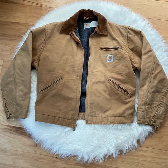 Carhartt Other - Vintage 1994 Carhartt Detroit Jacket 6BLJ Blanket Lined Sz 42 (Large)Made in USA
